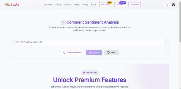 VidStats – screenshot 2
