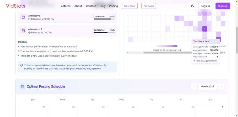 VidStats – screenshot 6