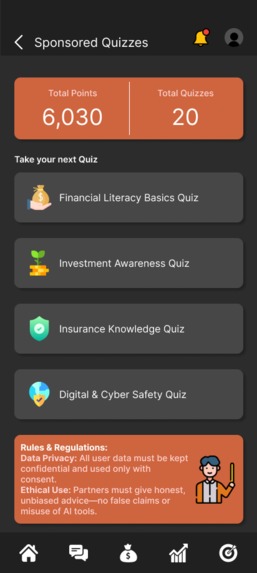 FinTrack Edge: Digital Finance Tools for GroMo Agents – screenshot 1
