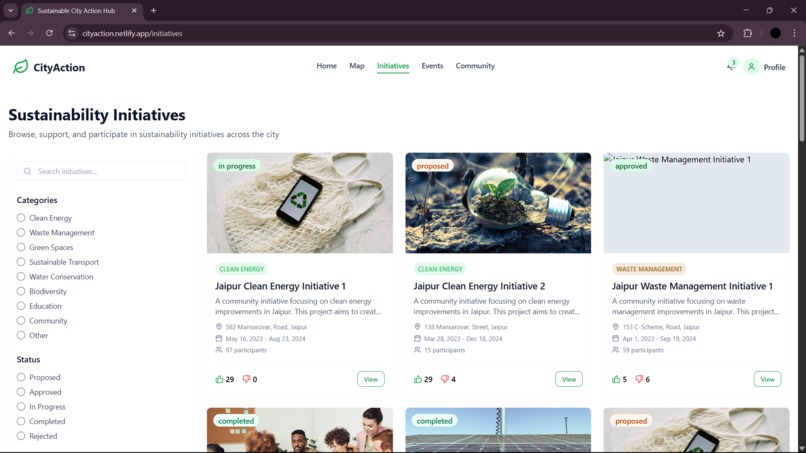 CityAction – screenshot 2