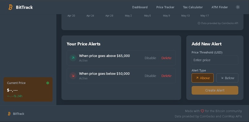 BitTrack – screenshot 3