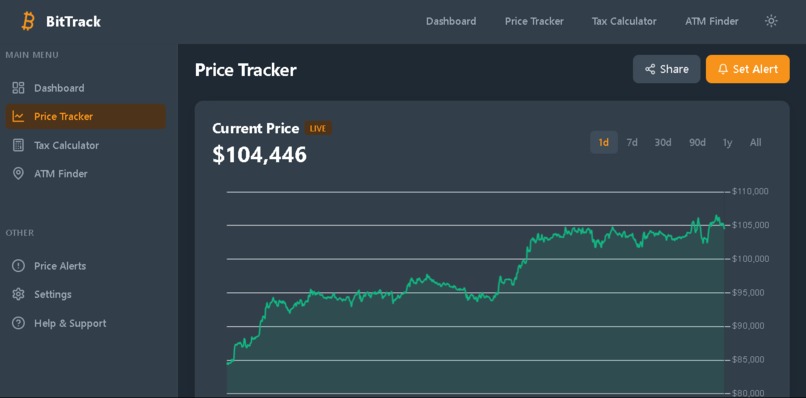 BitTrack – screenshot 4