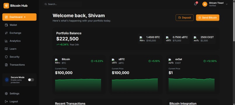 BitCoin-Hub – screenshot 5
