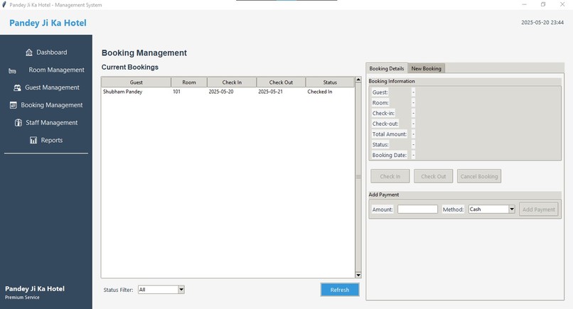 Hotel Management System – screenshot 3