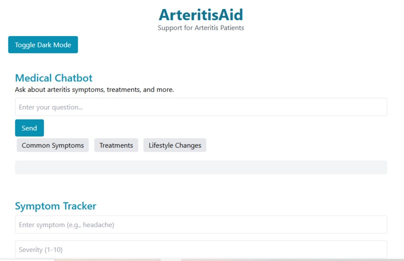 ArteritisAid – screenshot 1