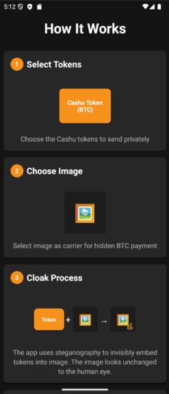 CashuCloak – screenshot 3