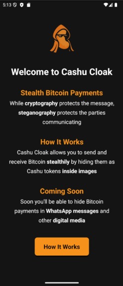CashuCloak – screenshot 2