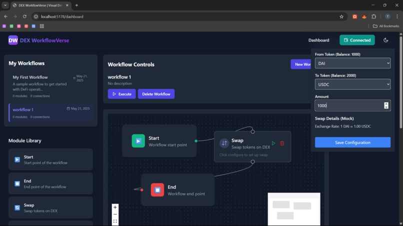 DEX Workflow Verse – screenshot 7