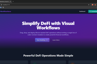 DEX Workflow Verse