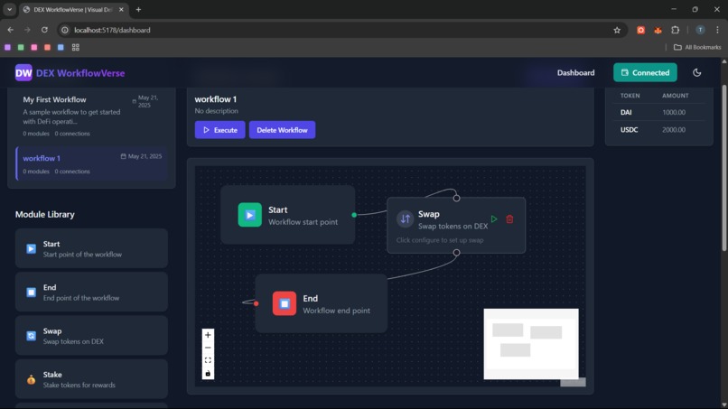 DEX Workflow Verse – screenshot 5