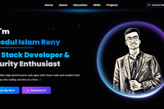 My portfolio website