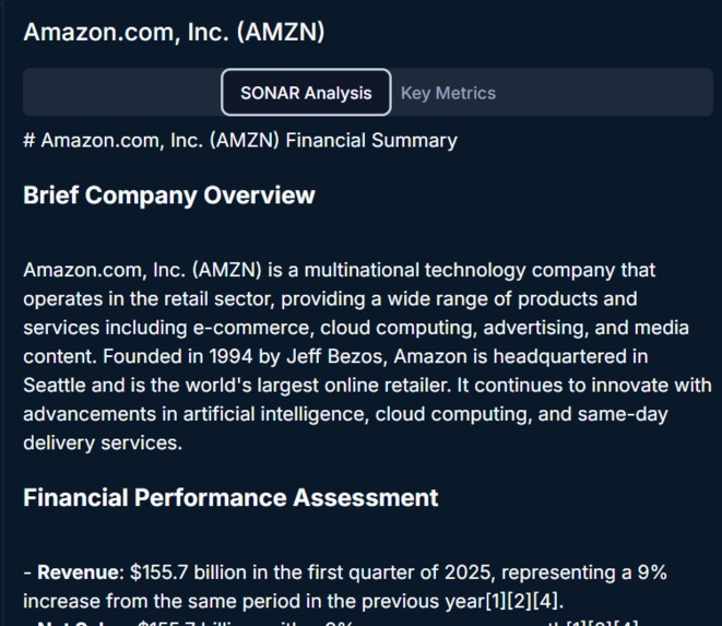 FinQuery AI – screenshot 1