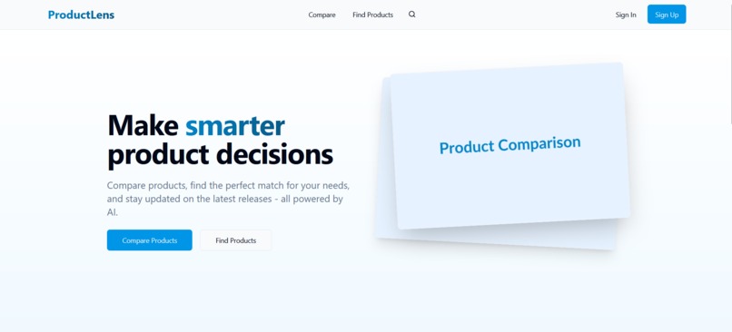 ProductLens – screenshot 3