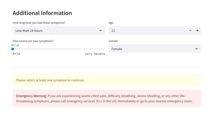 GenAi -HealthCare – screenshot 1