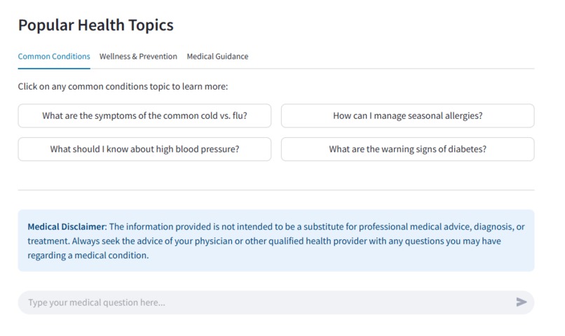 GenAi -HealthCare – screenshot 4