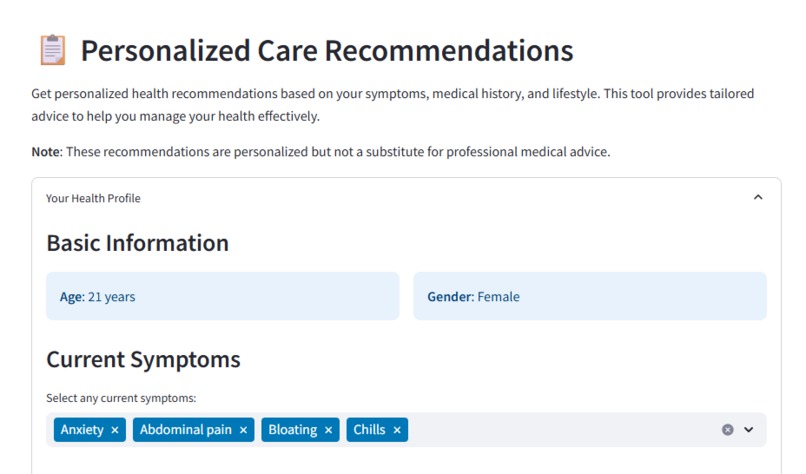 GenAi -HealthCare – screenshot 5