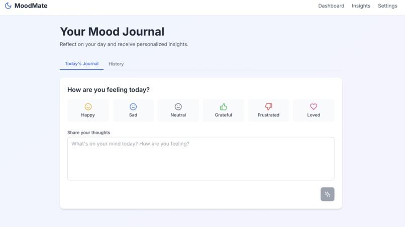 Mood Journal – screenshot 1