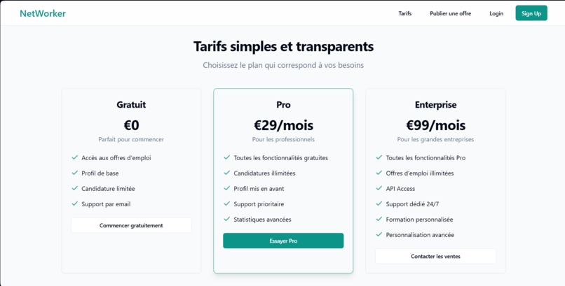 networker – screenshot 3