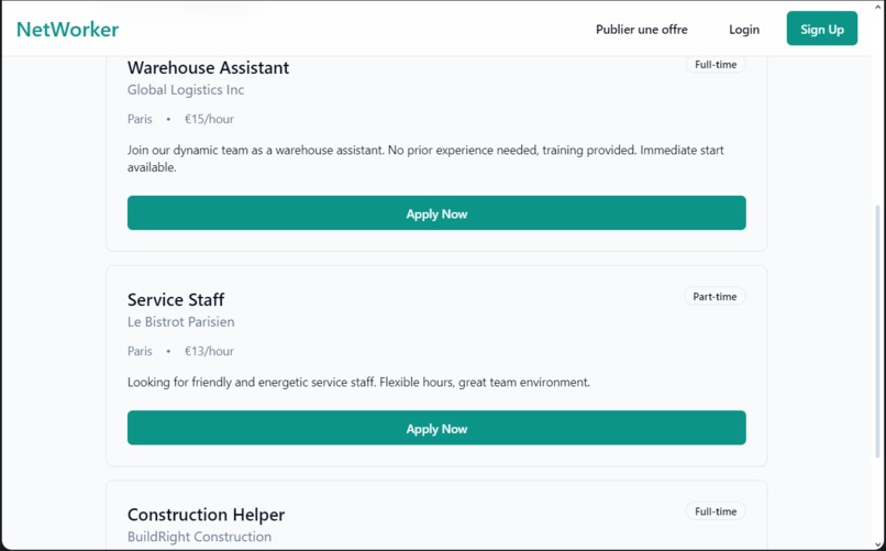 NetWorker – screenshot 2