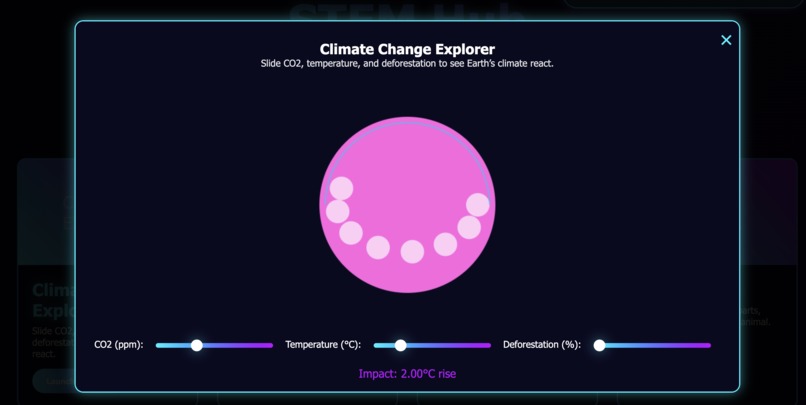 STEM HUB – screenshot 1