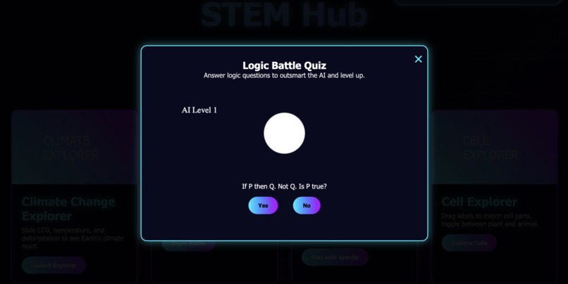 STEM HUB – screenshot 2