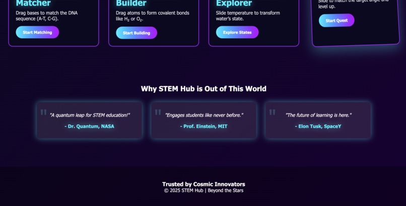 STEM HUB – screenshot 3