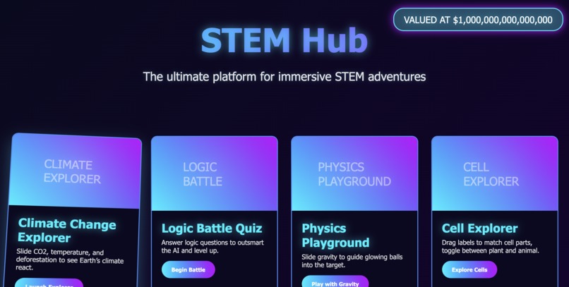 STEM HUB – screenshot 5