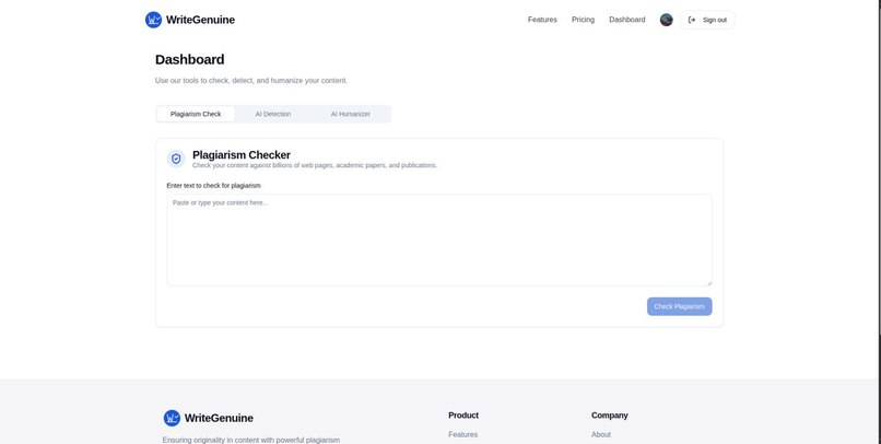 WriteGenuine – screenshot 1