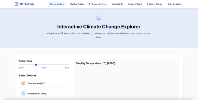 STEM HUB – screenshot 2
