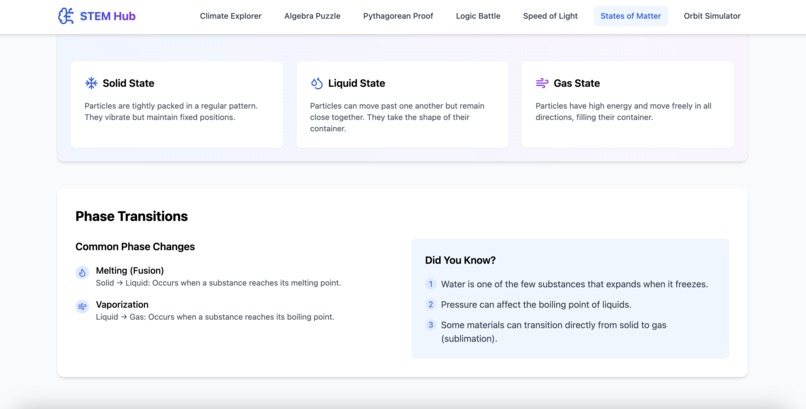 STEM HUB – screenshot 9