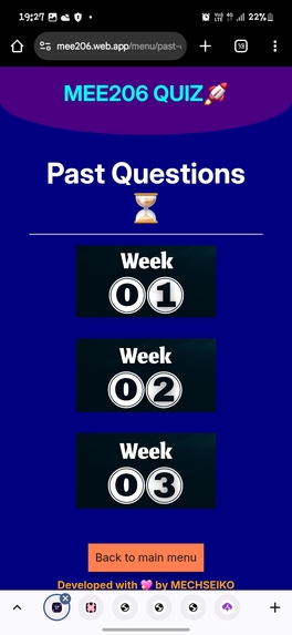 MEE206 Quiz  – screenshot 4