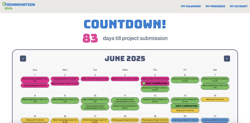 Technovation Planner – screenshot 1