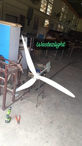 Waste2light Wind Turbine  – screenshot 3