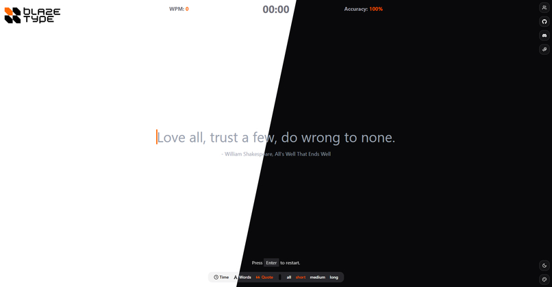 Blaze Type – screenshot 1