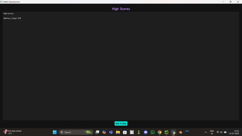 Maths Speed-Runner – screenshot 1