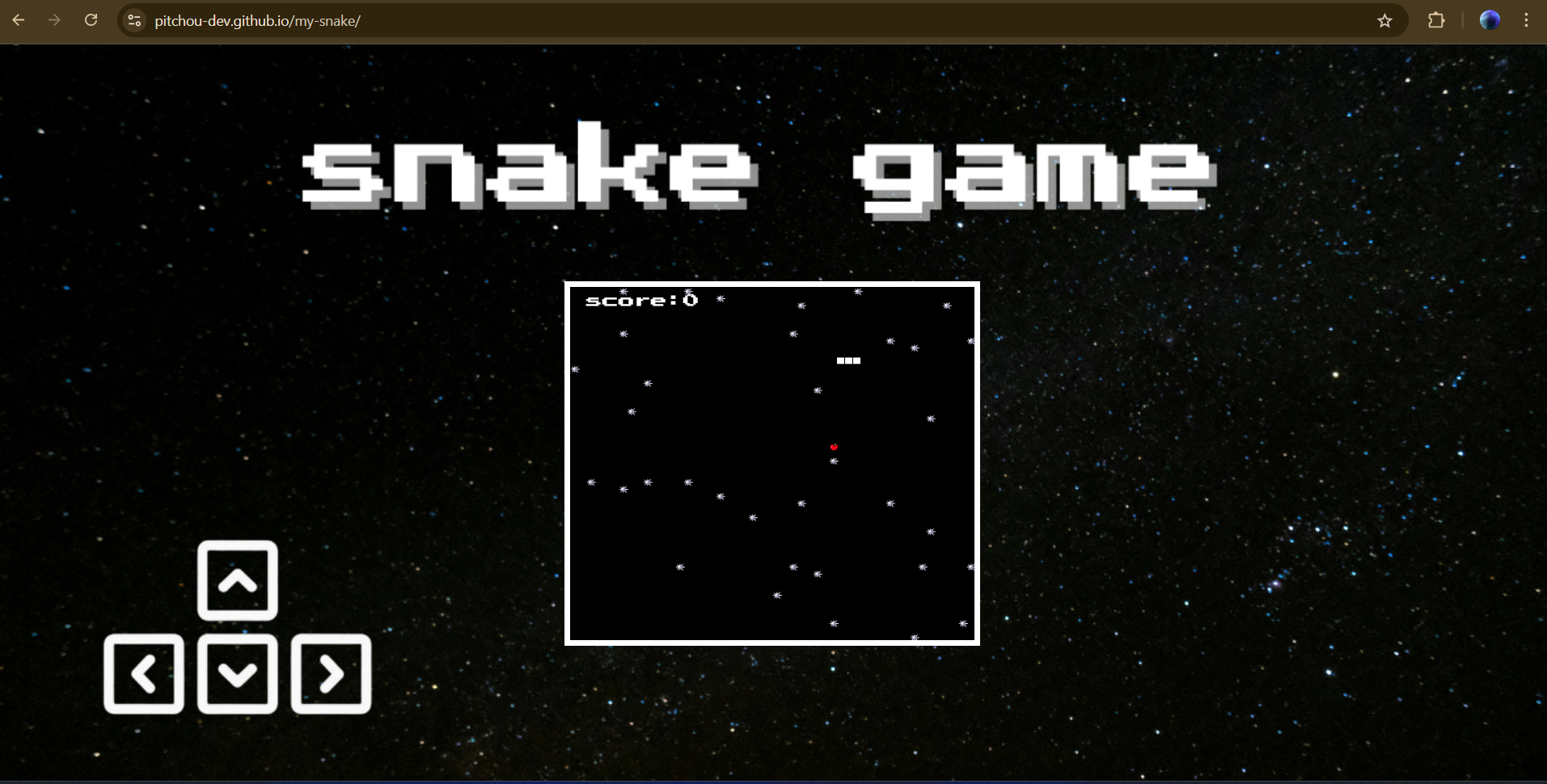 snake game + IP address | Devpost
