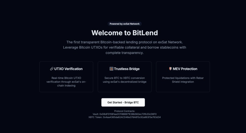 BitLend – screenshot 1