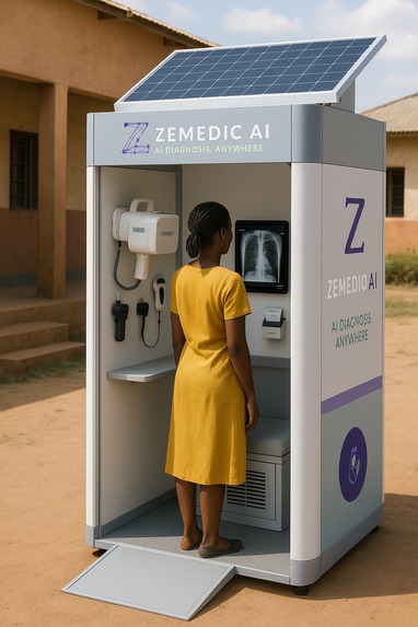 ZemedicAI: Solar-Powered AI Diagnostic Medical Imaging Booth – screenshot 2