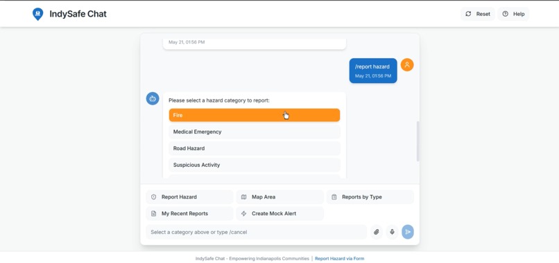 IndySafe Chat – screenshot 5