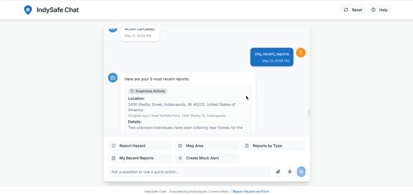 IndySafe Chat – screenshot 7