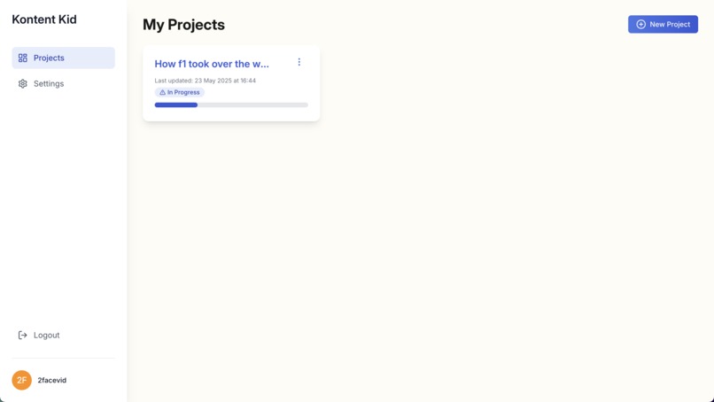 Kontent Kid – screenshot 2