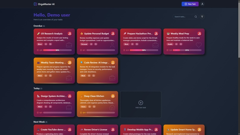 OrgaMaster AI – screenshot 2