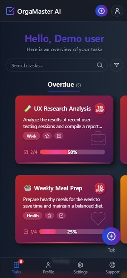 OrgaMaster AI – screenshot 3
