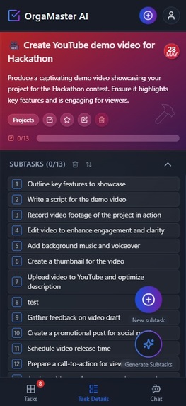 OrgaMaster AI – screenshot 4