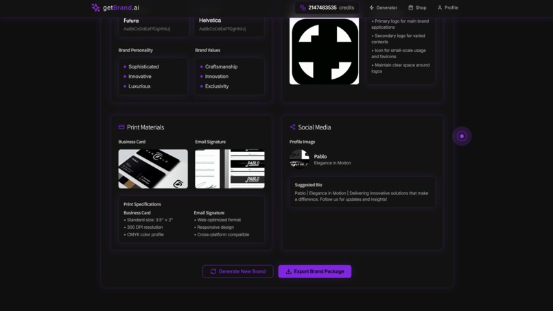 GetBrandAI – screenshot 7