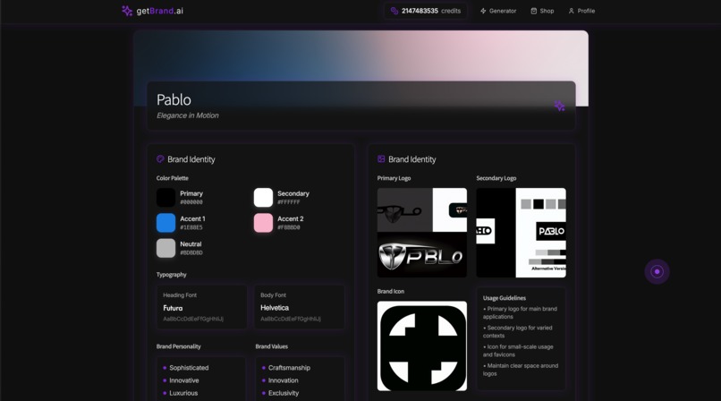 GetBrandAI – screenshot 6