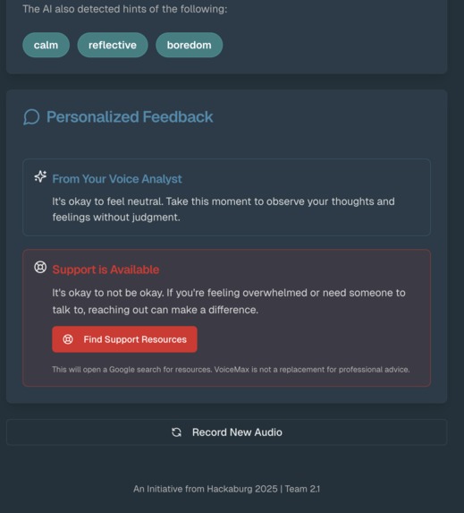VoiceMax – screenshot 3