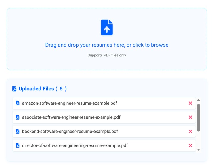 resume_analyzer – screenshot 1