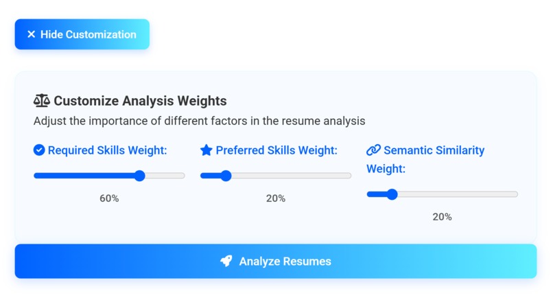resume_analyzer – screenshot 2