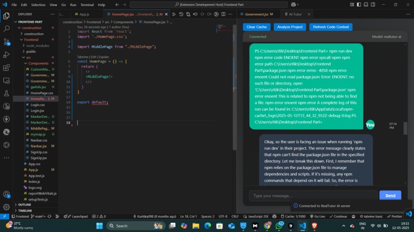 RealTutor-AI – screenshot 1